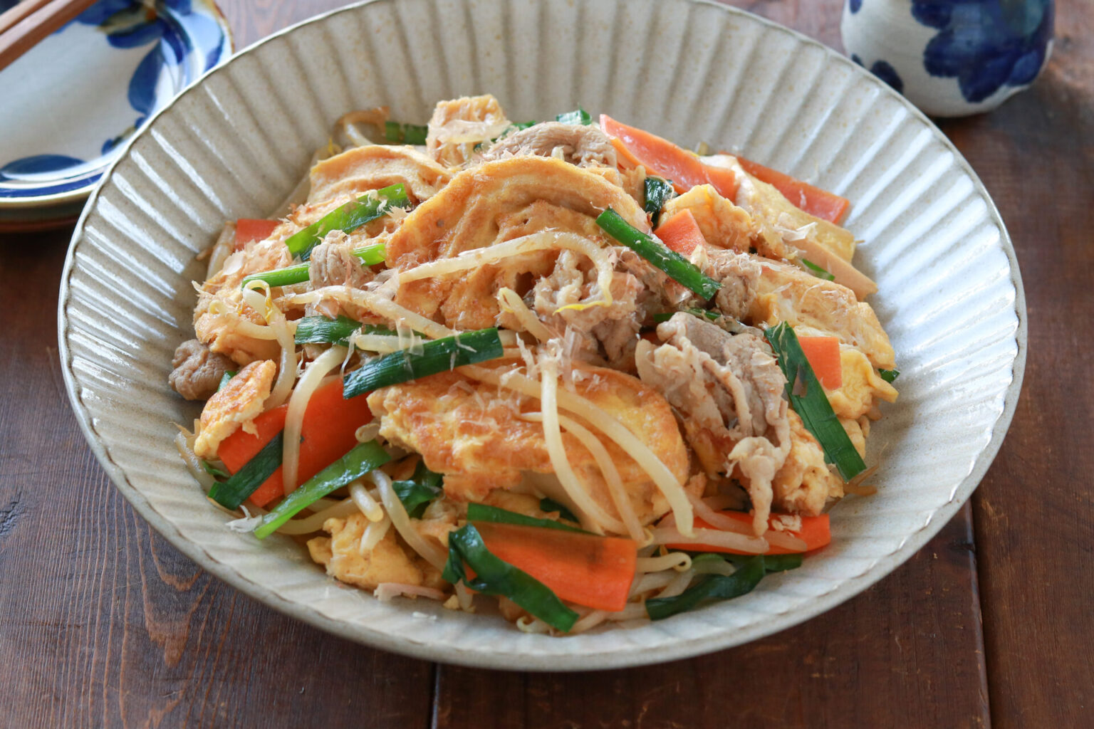『車麩チャンプルー』のレシピ|料理家神田えり子のおばんざい食堂