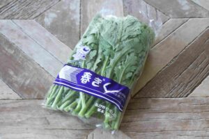 春菊のごま和え