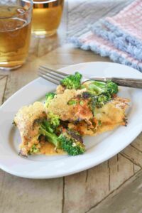 ブロッコリーのおかかチーズ焼き