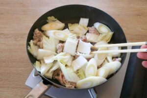 豚こまと白菜のとろみあん