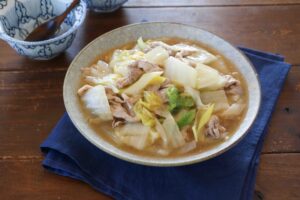 豚こまと白菜のとろみあん