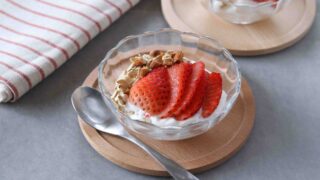 いちごのレアチーズケーキ