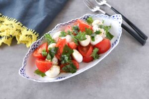 フルーツトマトの和風カプレーゼ