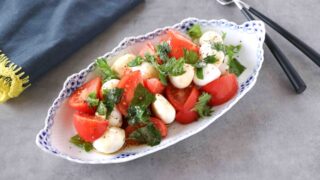 フルーツトマトの和風カプレーゼ